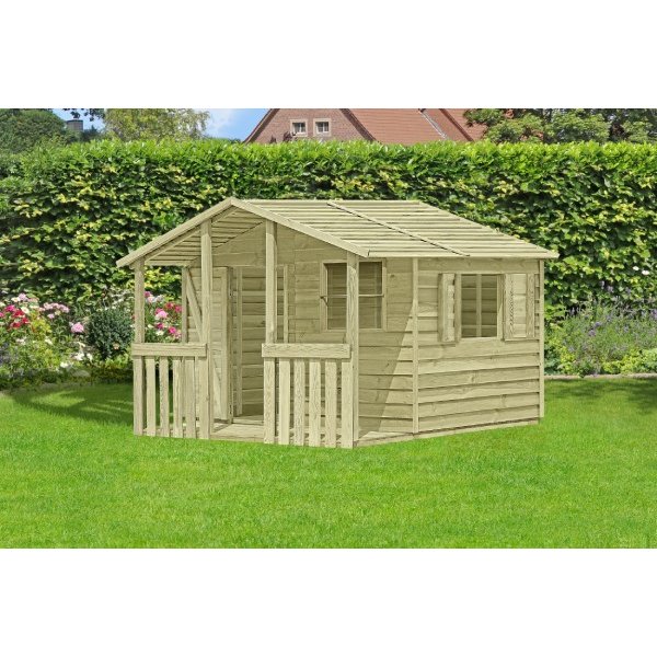 Bronzeklasse: Smart PLUS Felix legehus 3,1m2 + terrasse