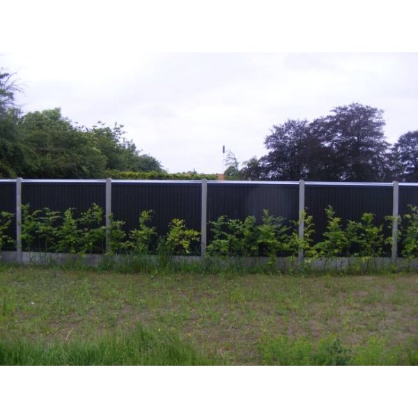 Lgtehegn trykimp. gran. sortmalet 189x120cm (150cm over jord)