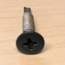 1x kasse (200stk) Lefkas facadeskrue med borespids i m�rk antracit (prim�rt til hj�rnelister)