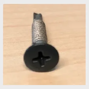 1x kasse (200stk) Lefkas facadeskrue med borespids i mrk antracit (primrt til hjrnelister)