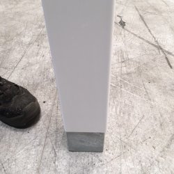 Stlfod til placering inde i 10x10cm PVC stolper