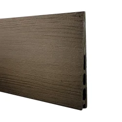 Stockholm dobbeltklink komposithegn med galvaniserede stlstolper - Slvklasse