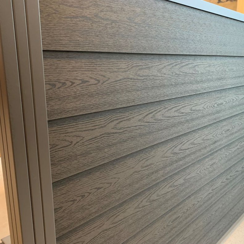 Kompositbrt i mrk antracit 180x15x2cm (LxHxT) - Model Stockholm