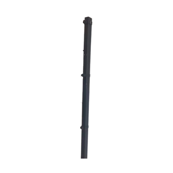 2D Panelhegn Viby inkl. metalstolper og tilbehr - Slvklasse