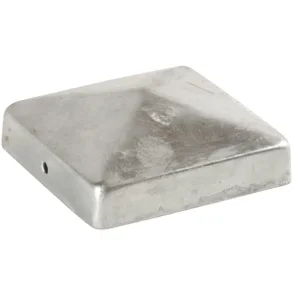 25 stk. Stolpehat pyramide i 81x81mm varmgalvaniseret