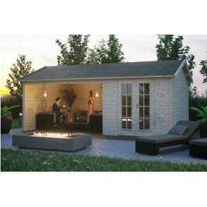 Tirslund havehus i ubehandlet p 9,5m2 + udhng