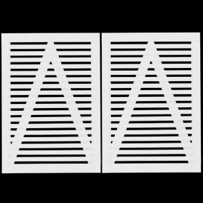 Tokyo dobbeltlge hvid 200x140cm (BxH)