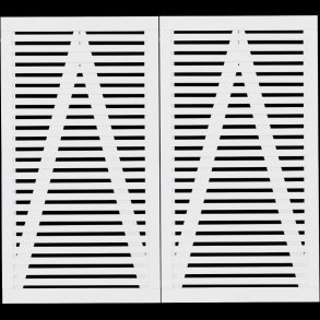 Tokyo dobbeltlge hvid 200x180cm (BxH)