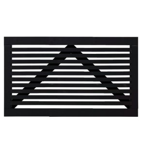 Tokyo bred enkeltlge sort 150x90cm (BxH)