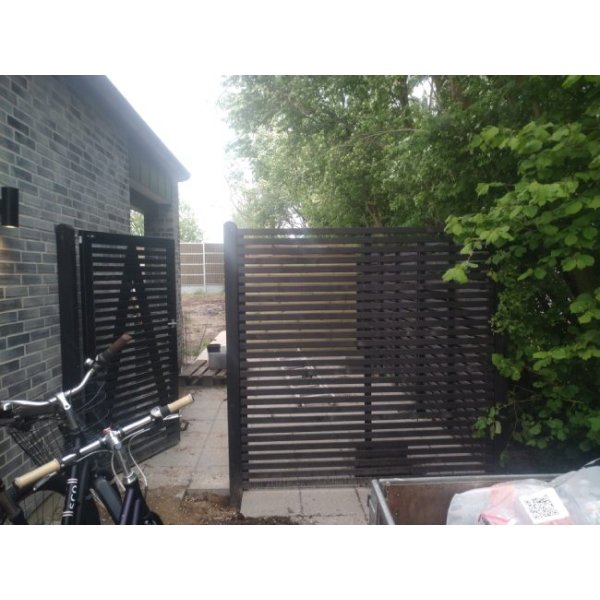 Tokyo enkeltlge sort 100x180cm (BxH)