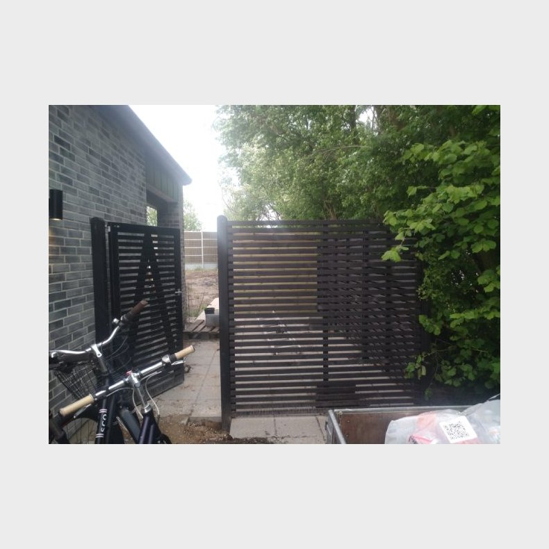 Tokyo enkeltlge sort 100x180cm (BxH)