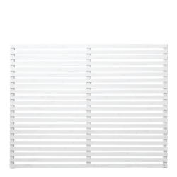 Tokyo jalousihegn grundmalet hvid 180x140cm (BxH)