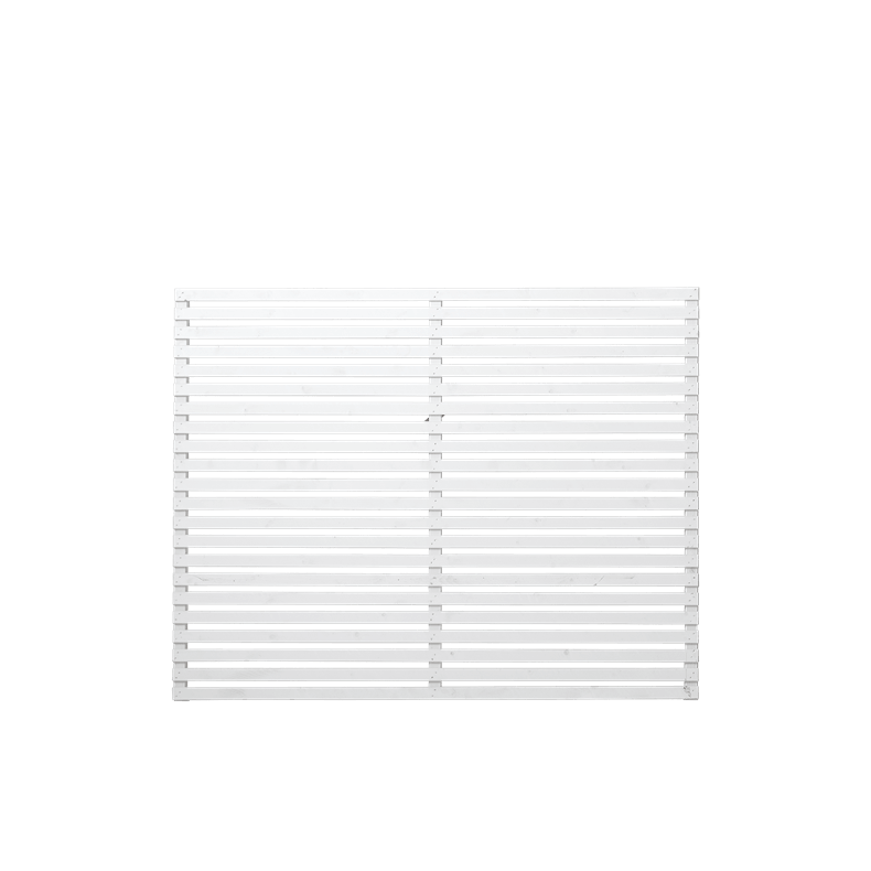 Tokyo jalousihegn grundmalet hvid 180x140cm (BxH)