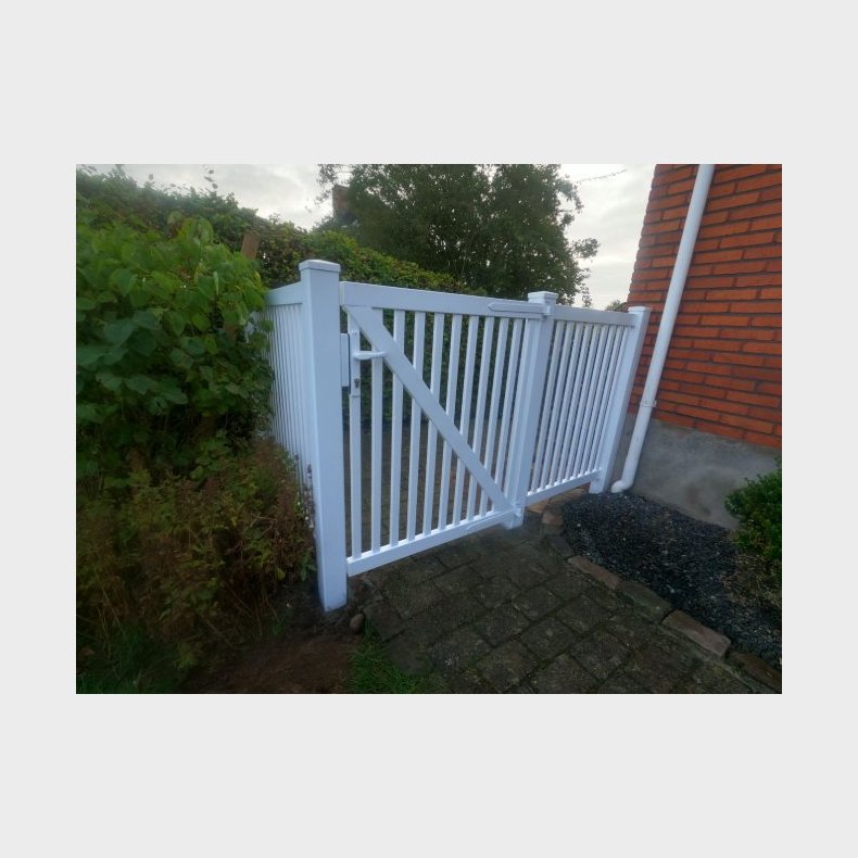 PVC Tremme enkeltlge 100x120cm - smalle stave 