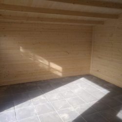 Ubby 380 redskabsskur NY / havehus i ubehandlet p 17,7m2