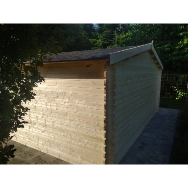 Ubby 380 redskabsskur NY / havehus i ubehandlet p 17,7m2