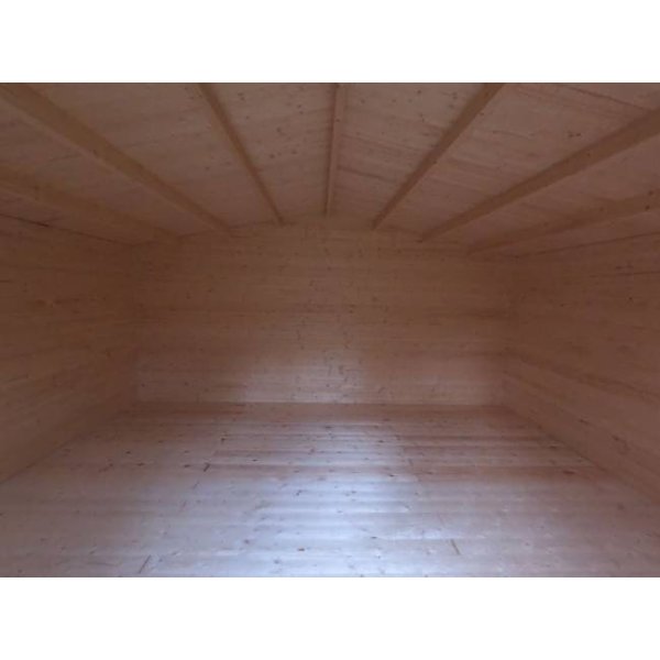 Ubby 380 redskabsskur NY / havehus i ubehandlet p 17,7m2