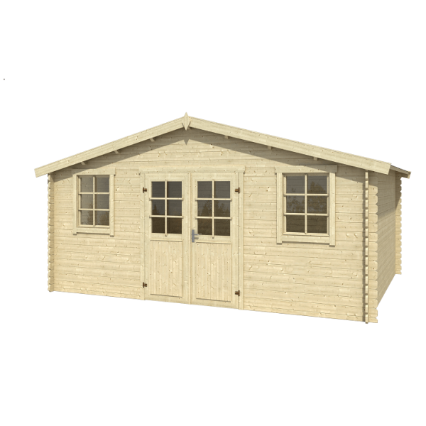 Ubby 300 redskabsskur / havehus i ubehandlet p 13,9m2