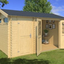 Valby redskabsskur i ubehandlet p 9,15m2