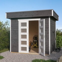 Vellerup redskabsskur i skifergr p 6,25m2