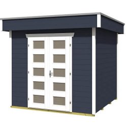 Vellerup redskabsskur i skifergr p 6,25m2