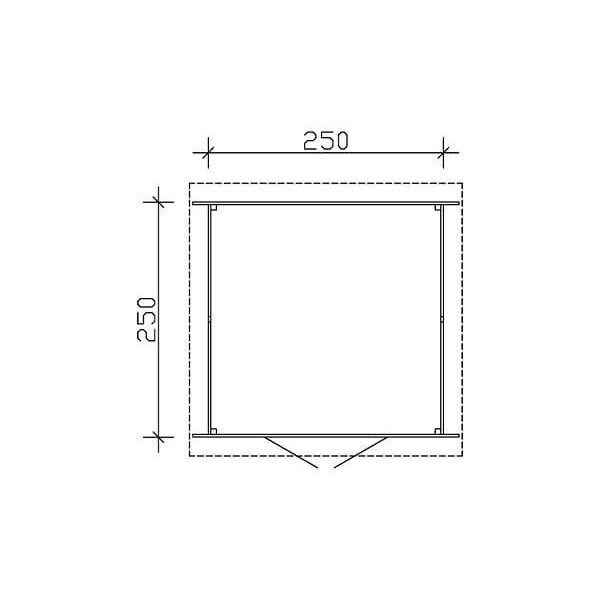 Vellerup redskabsskur i skifergr p 6,25m2
