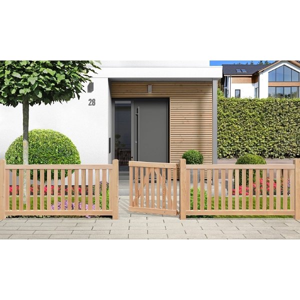 Verona forhavehegn i lrk 180x80cm (BxH)