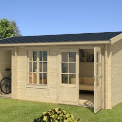 Vestervig havehus i ubehandlet p 13,87m2