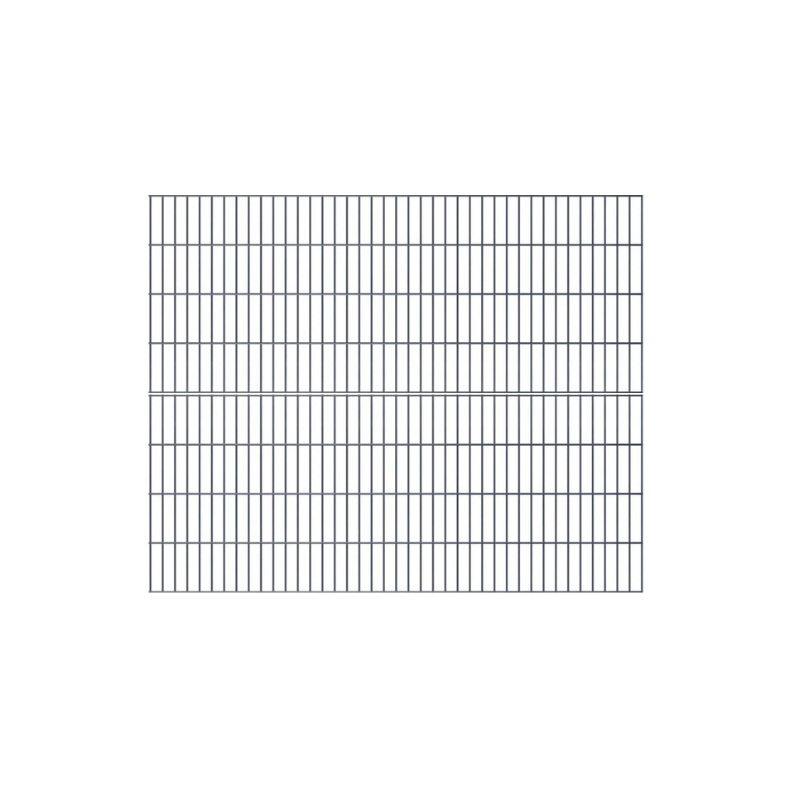 Viby 2D Panelhegn med metalstolper - Slvklasse