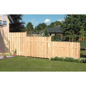 Vitoria plankehegn i l�rk 180x180cm (BxH)