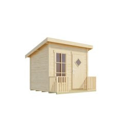 William legehus - et legehus med fladt tag p i alt 3,2m2