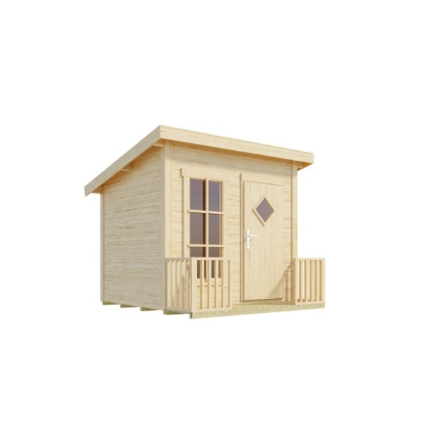 William legehus - et legehus med fladt tag p i alt 3,2m2