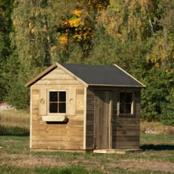 Wilma legehus i tr  et lille hus med stor legevrdi