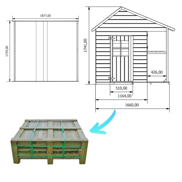 Slvklasse: Zacharias trlegehus med kbmandsdisk