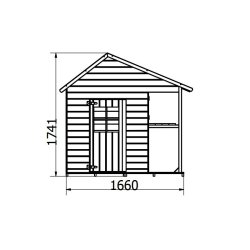 Zacharias trlegehus med kbmandsdisk: Slvklasse