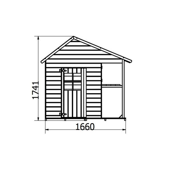 Zacharias trlegehus med kbmandsdisk: Slvklasse