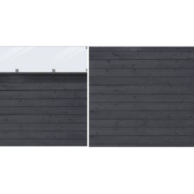 Plus Klink profil grundmalet sort