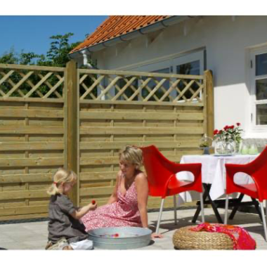 Bergen hegn med espalier