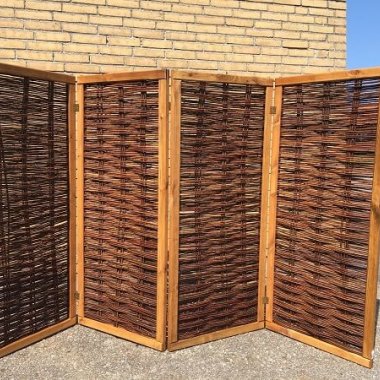 Foldevæg i pileflet model 