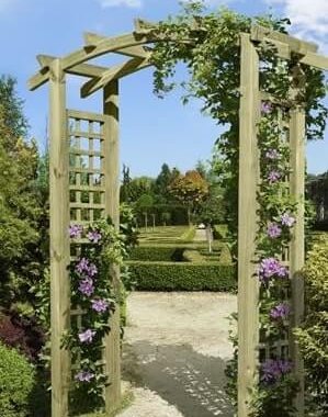 Rosenbuer, blomsterkasser & højbede