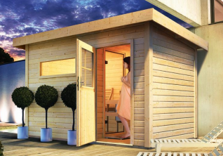 Udendørs sauna